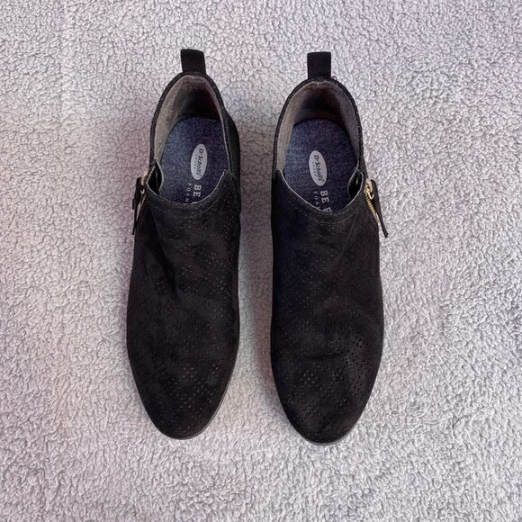 Dr Scholls Be Energized Rate Zip Bootie Black Sz 6.5 M - Picture 4 of 13